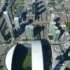 Blick vom CN Tower auf  das Stadion von Antje Baumann