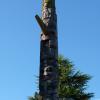 Detail eines Haida Pole von Antje Baumann